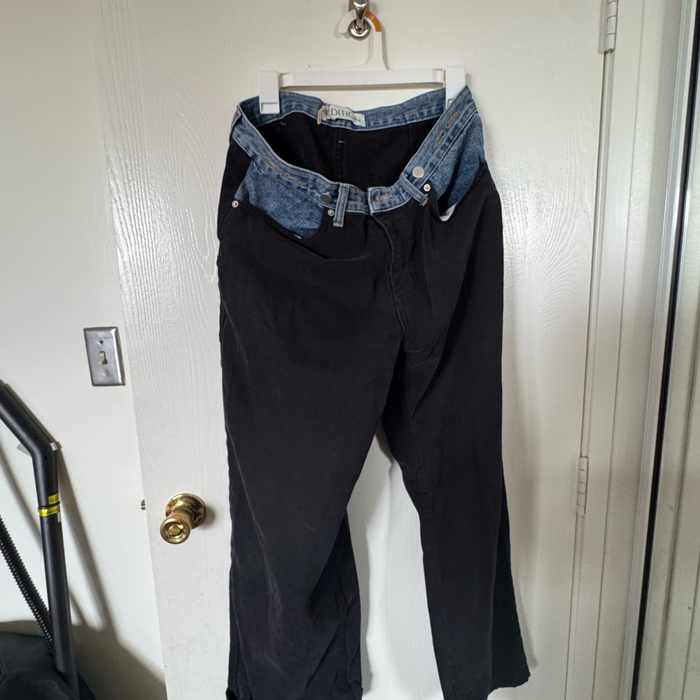 Edition Pants with Denim Waistband
